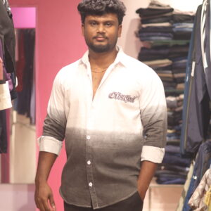 die and die back print shirt