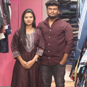 matching umbrella kurtie combo