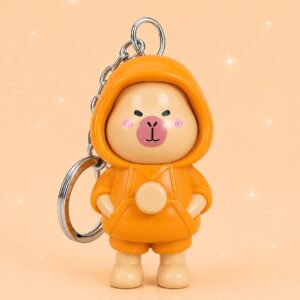 cute little face changing keychain